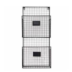 Wire| Black| Mail Holder| wall Organizer